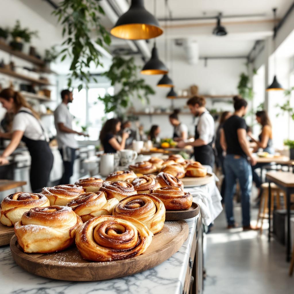 Berlin’s Favorite Organic Bakery—Home of the Iconic Cinnamon Roll.