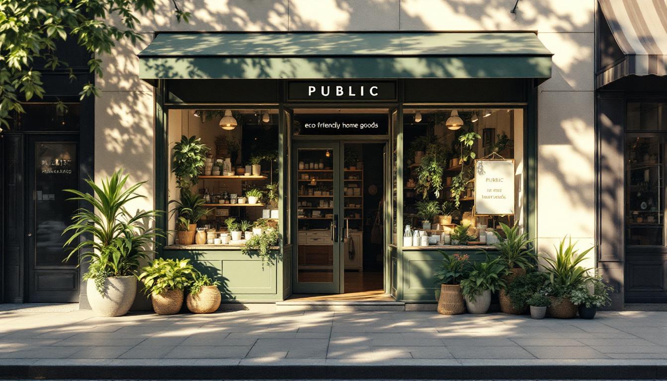 Welcome to PUBLIC: Your Sustainable Home Goods Store